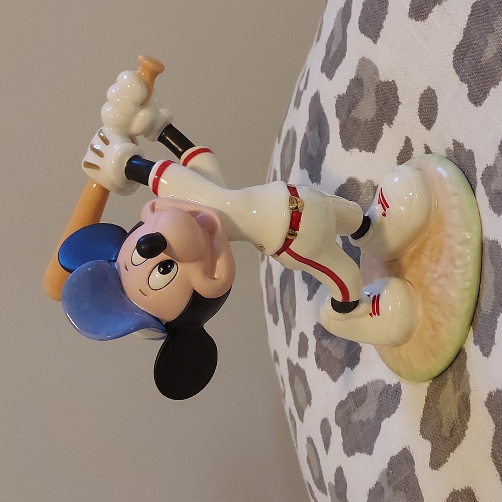 Lenox "Mickey Up at Bat" figurine